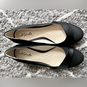 LifeStride Dylan Black 7.5 Like New